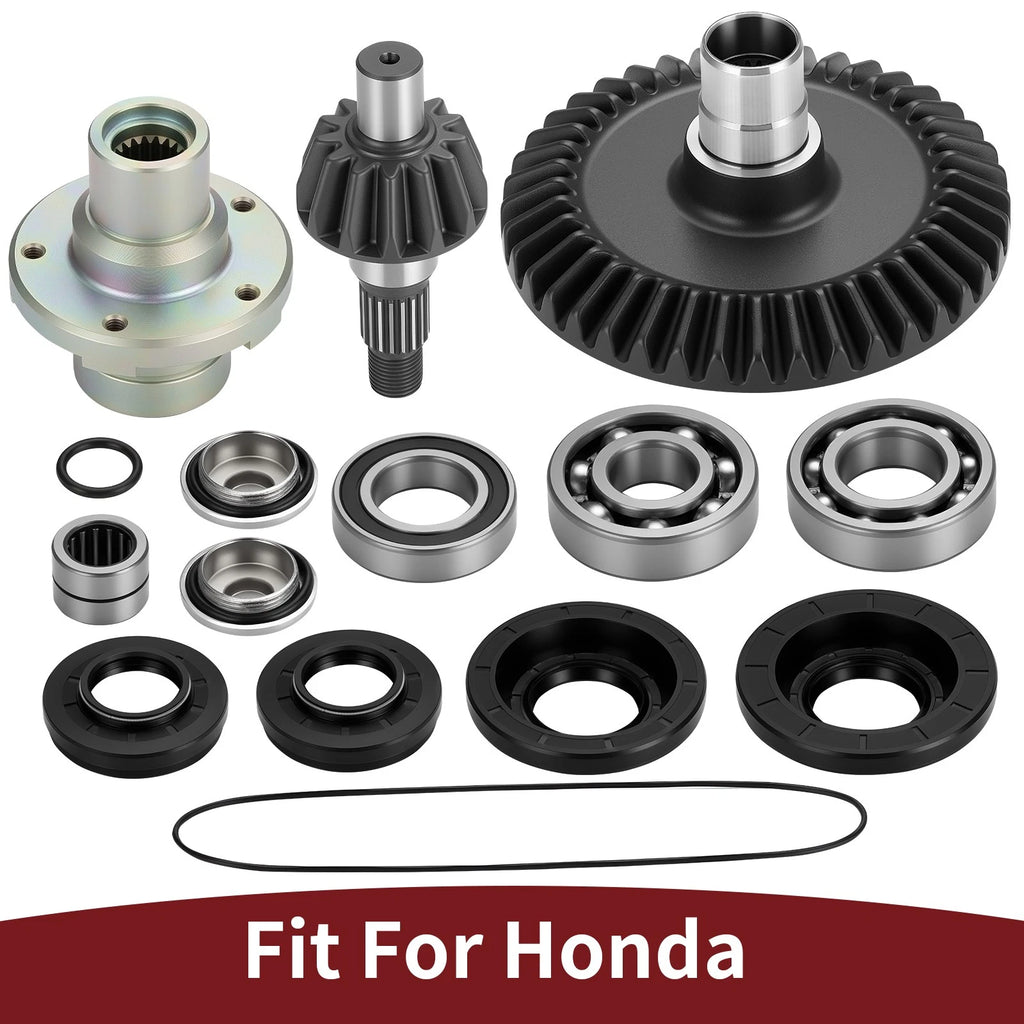Rear Differential Gear Ring Pinion Joint w/ Bearing Kit for Honda Rincon 650 680 (2003–2014)
