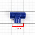 1/8" NPT Aluminum Tee Fitting Adapter for Universal Applications (NPT)
