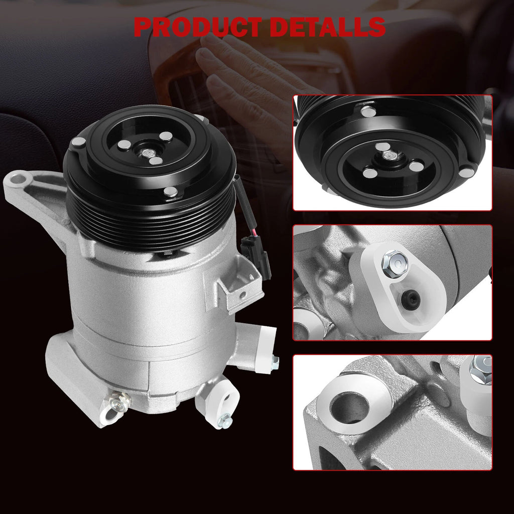 A/C Compressor with Clutch for Nissan Maxima Pathfinder (2009-2013)