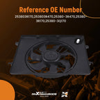 Electric Radiator Cooling Fan for Hyundai Sonata Kia Optima (2011–2014)