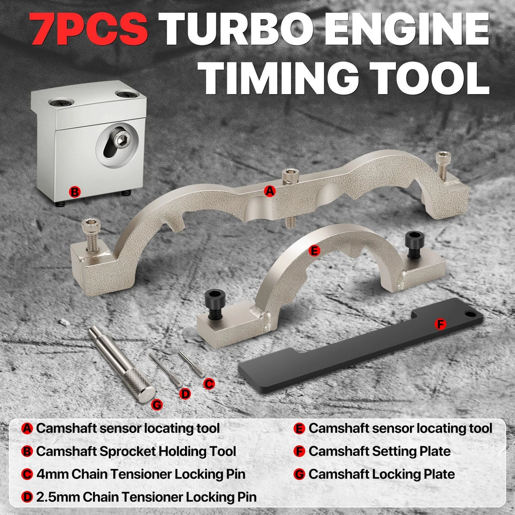 Timing Tool Kit for Chevrolet Aveo, Cruze, Orlando, Adam, Ampera, Astra-J (2009–2020)