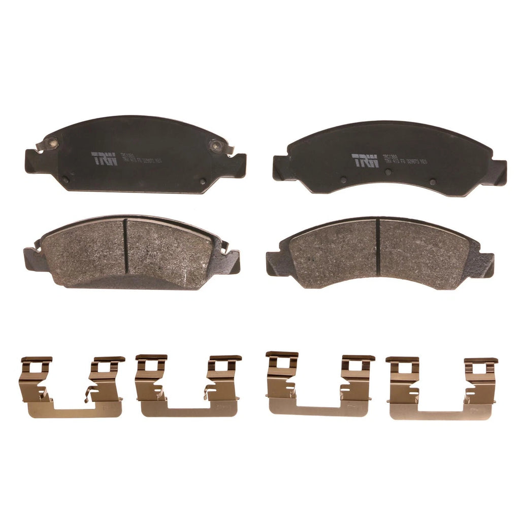 Front Brake Kit 330mm Disc Rotors TRW Ceramic Pads for Chevrolet Tahoe GMC Yukon (2007–2014)