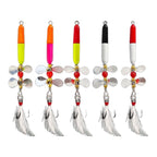 Fishing Lure Mine Shape 6cm/8.1cm/8.3cm with Rotating Vanes