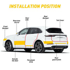 Nano Tape Door Sill Scuff Cover for Car (Universal Fit)