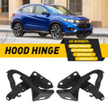 Hood Hinge Set for Honda HR-V (2016–2021) Left & Right Side Black