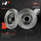 Front Side Disc Brake Rotors for Ford Focus (2000-2004)