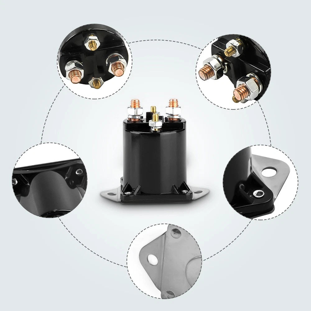 12V Solenoid for Club Car DS for Precedent Gas Golf Carts (1984–Up)