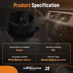A/C Heater Blower Motor for Hyundai Genesis Coupe Kia Borrego Rio (2006–2011)
