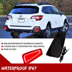 Smoked Rear Bumper Reflector LED Tail Lights for Subaru Outback (2015–2020)