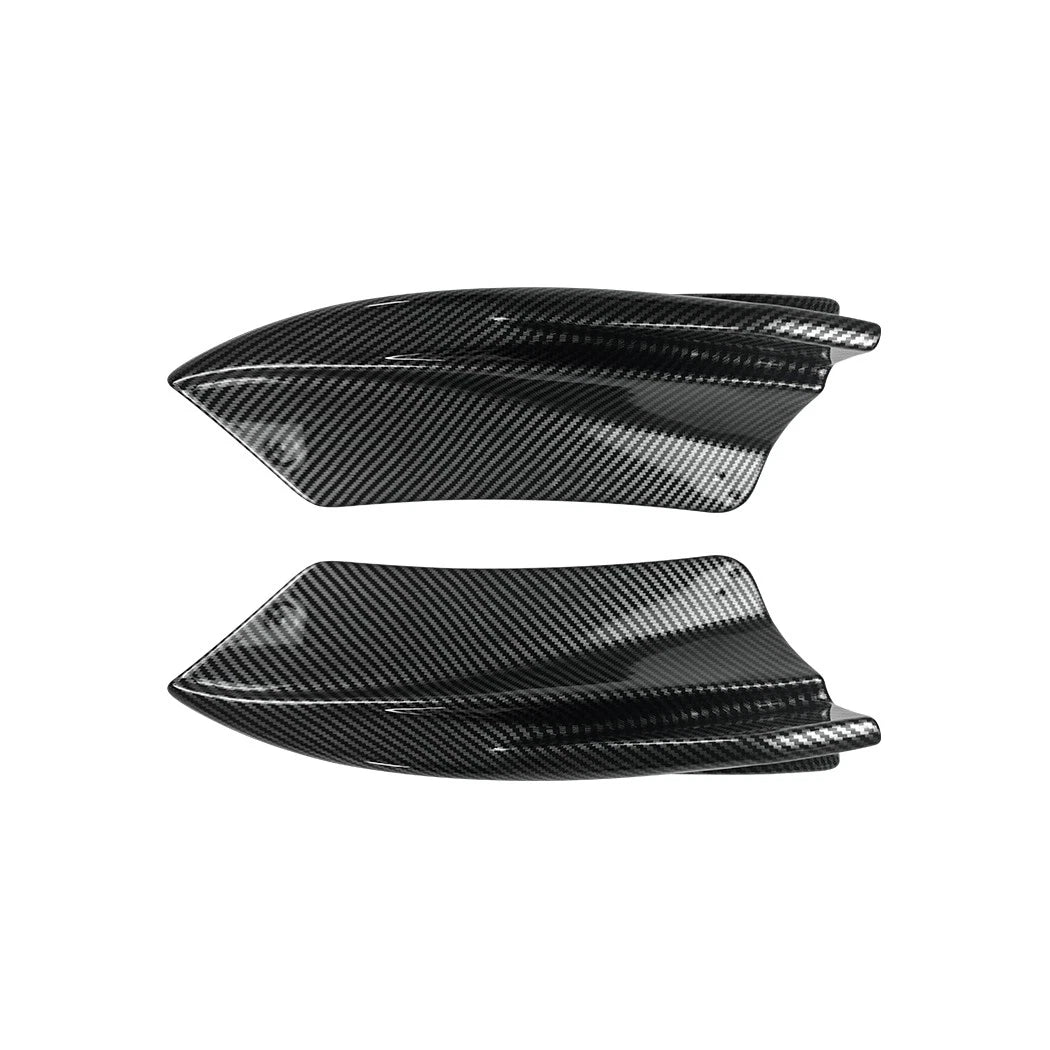Pair Carbon Look Side Corner Splitter for Audi S5 8T (2013–2016)