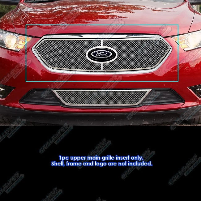 Stainless Chrome Mesh Grille for Ford Taurus SHO (2013–2019)