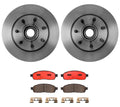 Brembo Front Brake Kit Ceramic Pads Disc Rotors for Ford F150 (2015–2023)