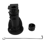Gooseneck Adapter 5th Wheel to Adjustable Cushioned for C5G1216 (12''-16'')
