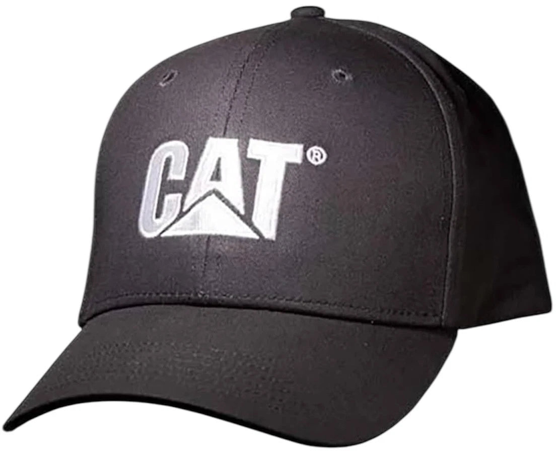 Caterpillar Cap/Hat Slate Charcoal with White Logo