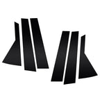 6 x Window Pillar Post Cover Panels for Kia Seltos (2020-2023)