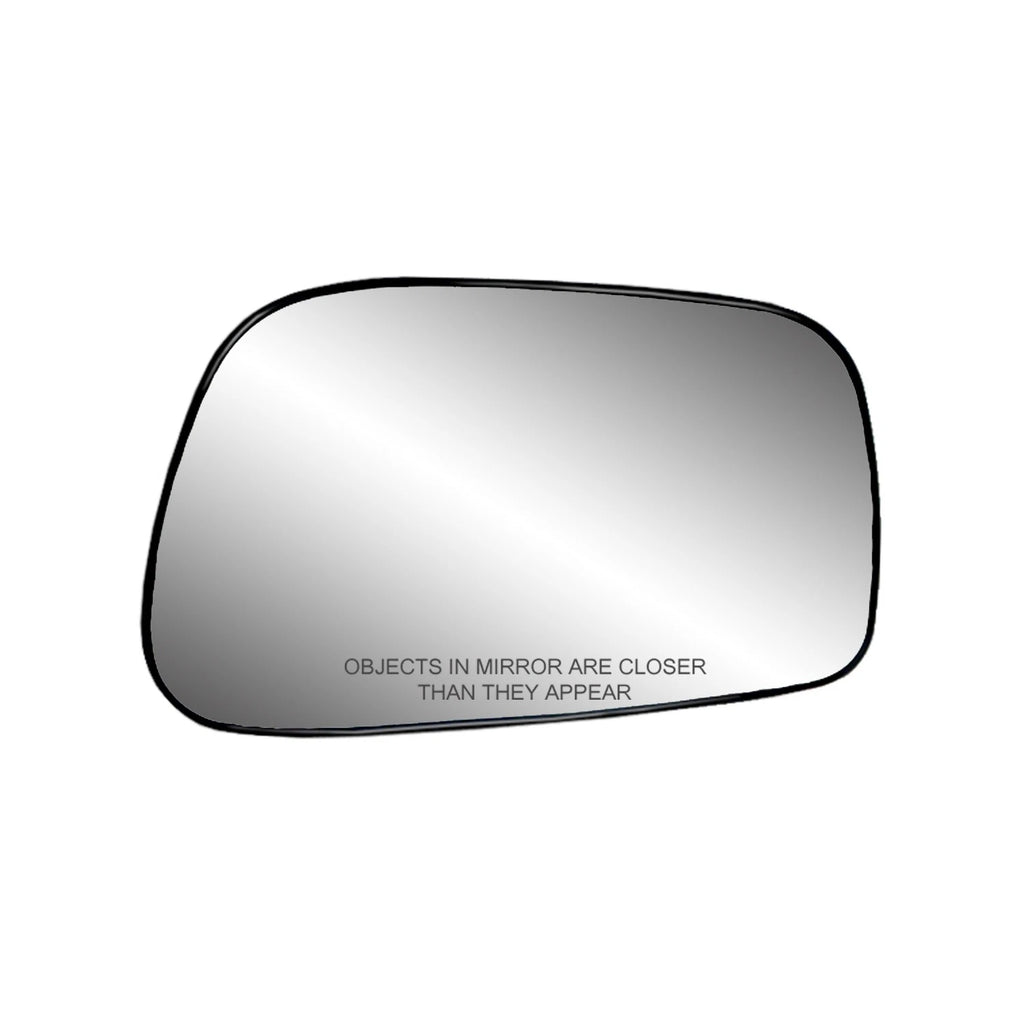 Replacement Passenger Side Door Mirror Glass Assembly w/o Heat