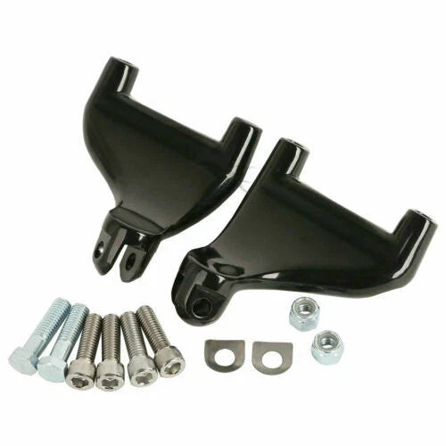 Passenger Footpeg Support Mounts for Harley Sportster XL 883 1200 (2004-2013)