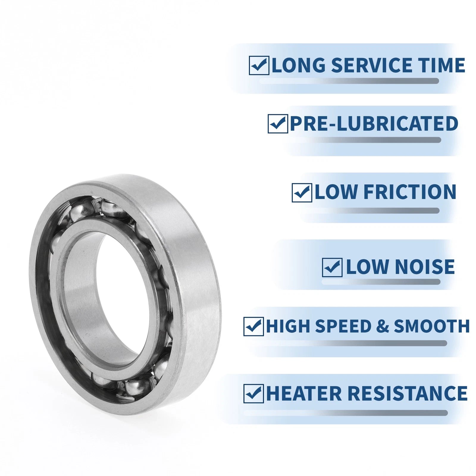 Deep Groove Ball Bearing 35x62x14mm for Scooter Skateboard (P0)