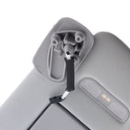 Right Cloth Sun Visor for GMC Yukon XL (2015–2019) Gray
