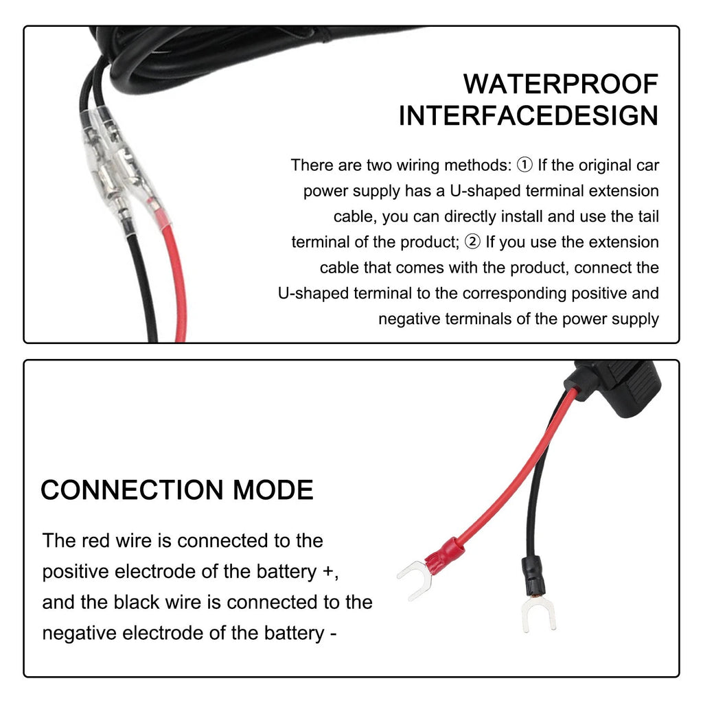 Handlebar Mounted Motorcycle Charger with High Efficiency Ports for Motorcycles