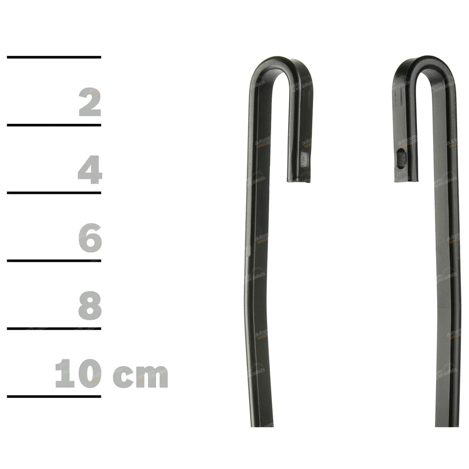 Front Pair Eco Wiper Blades Set for Mazda 3 BK (2004 - 2009)