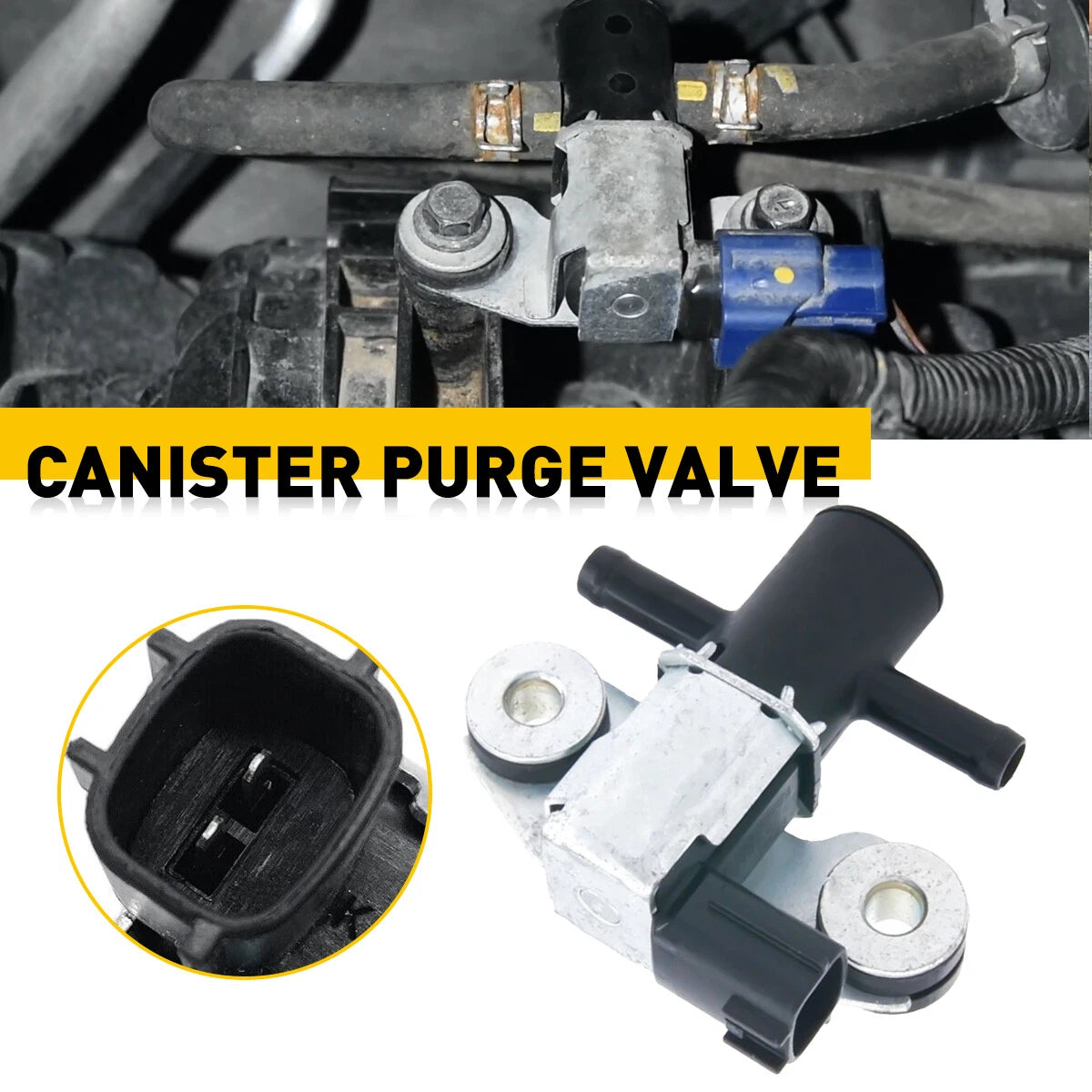 Vapor Canister Purge Solenoid Valve for Nissan Murano Altima Maxima Quest (2003–2021)