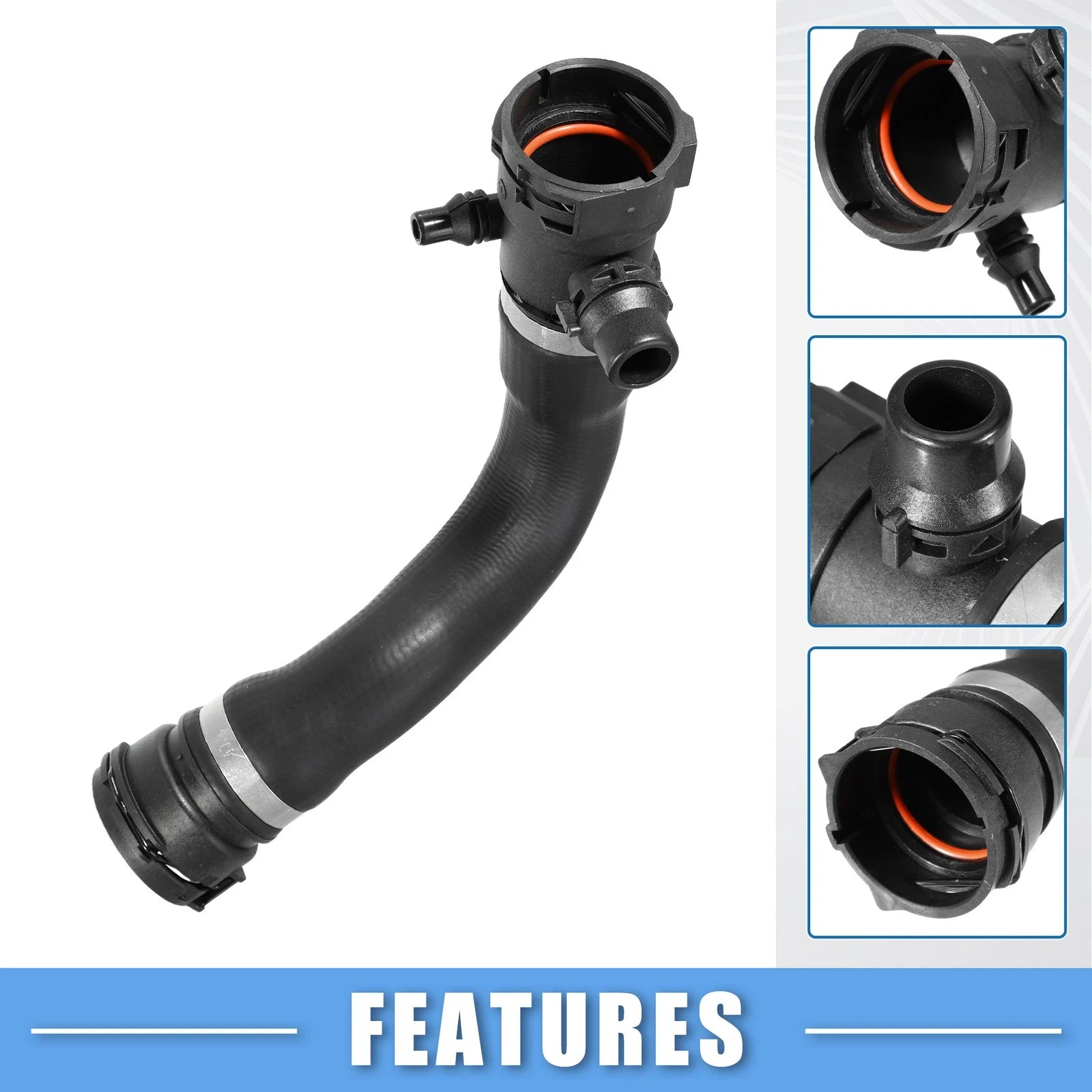 Radiator Coolant Hose for BMW X4 M40i (2018) No. 17127646150/17127634449