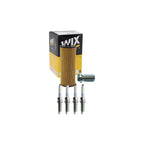 Wix Engine Oil Filter & NGK 4 Laser Iridium Spark Plugs for Mercedes C117 CLA45 AMG (2014–2019)