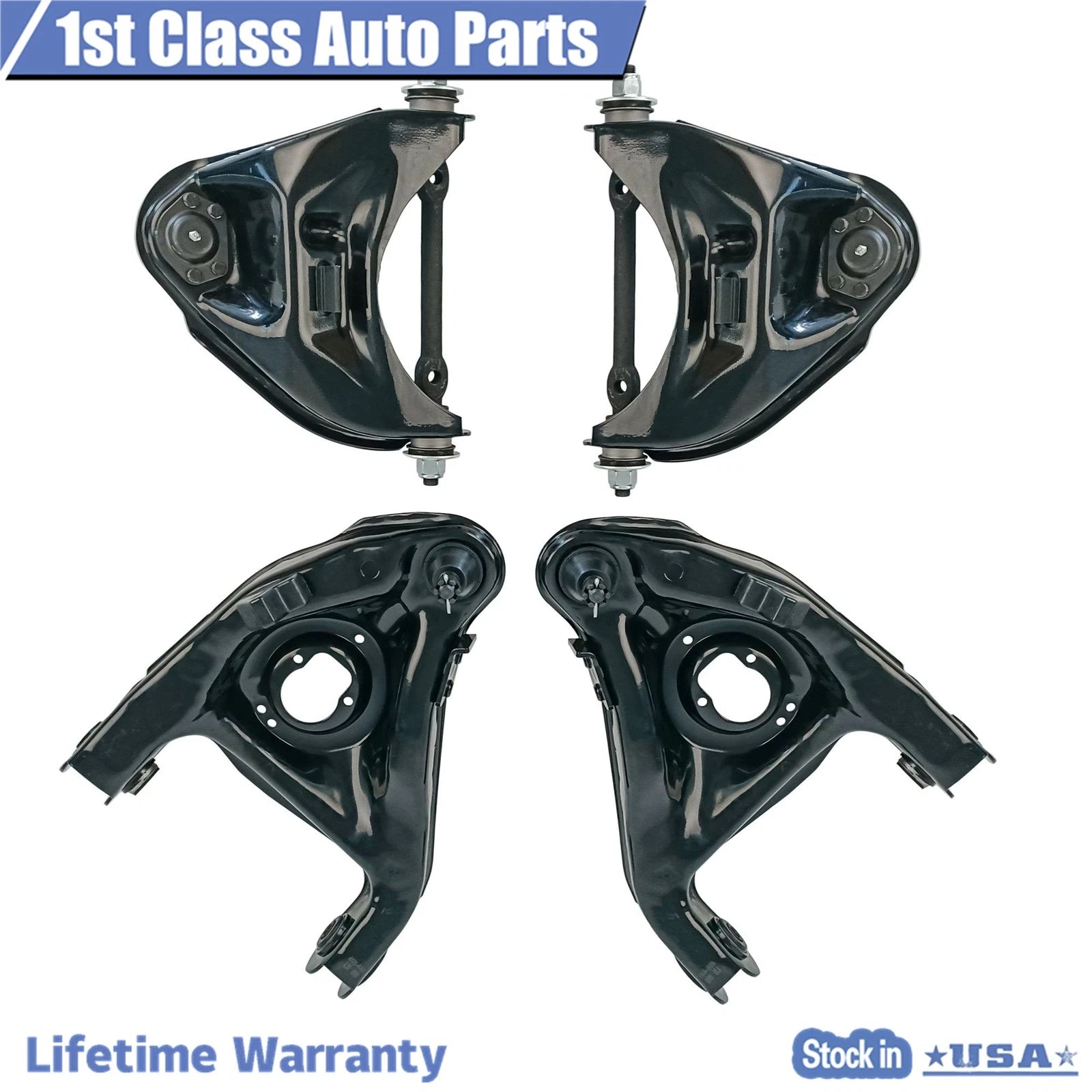 Suspension Kit Upper & Lower Control Arm Ball Joints for Chevy Oldsmobile (1978–1988)