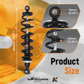 2X Front Shock Strut Absorber Kit for Arctic Cat 500 TRV 500 (2013–2020)