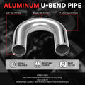 180 Degree U-Bend 2.5"OD Aluminum Intercooler Pipe for Turbo