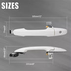 White Front Exterior Door Handle for Honda Civic (2006-2011)