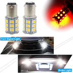 27 x SMD BA15D Red Bulbs for Cabin Marine Boat Interior Lights