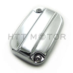 Chrome Front Brake Fluid Reservoir Cap for Harley Electra Glide Road King (2007–2015)