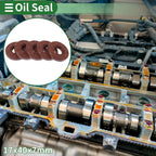 Set of 5 Oil Seal Rotary Shaft Seal FKM Rubber 17x40x7mm