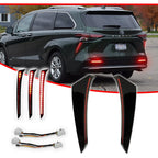 Set of 2 LED Rear Bumper Marker Lights for Toyota Sienna (2021–2025)
