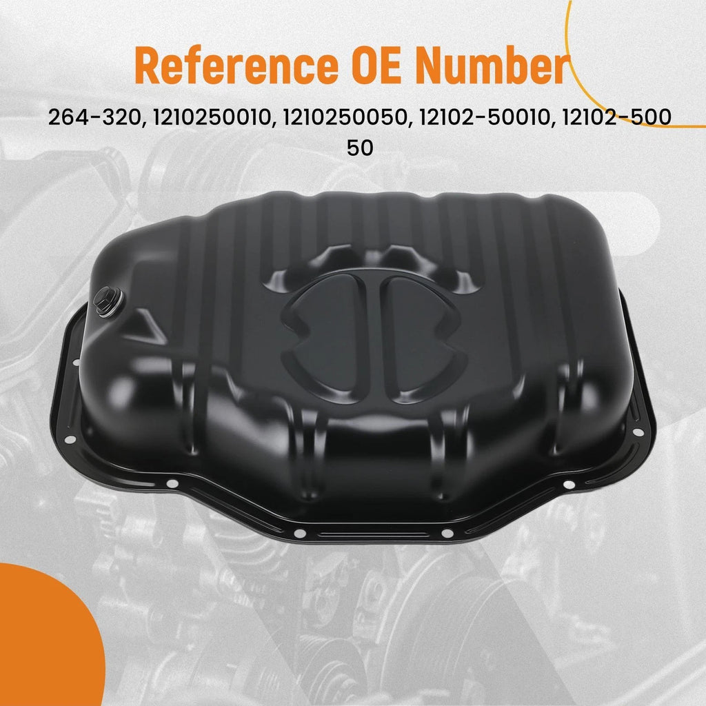 Engine Oil Sump Pan for Lexus LS400 4.0L V8 (1995–2000) Steel Lower