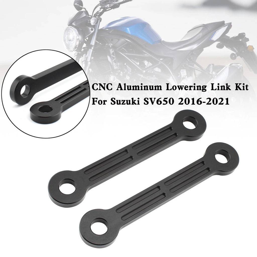 CNC Aluminum Lowering Link Kit 25mm for Suzuki SV650 (2016–2021) T9
