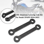 CNC Aluminum Lowering Link Kit 25mm for Suzuki SV650 (2016–2021) T9