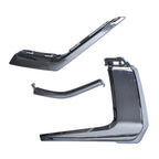 Set of 2 Front Bumper Chrome Trim Molding for Mitsubishi Outlander (2016–2020)