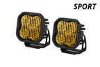 Diode Dynamics SS3 Sport ABL Yellow Driving Light Pair for Subaru (2015–2024)