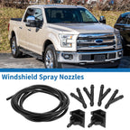 Set of 2 Front Windshield Washer Nozzles No. 28932JD000 for Nissan Qashqai (2007–2013)