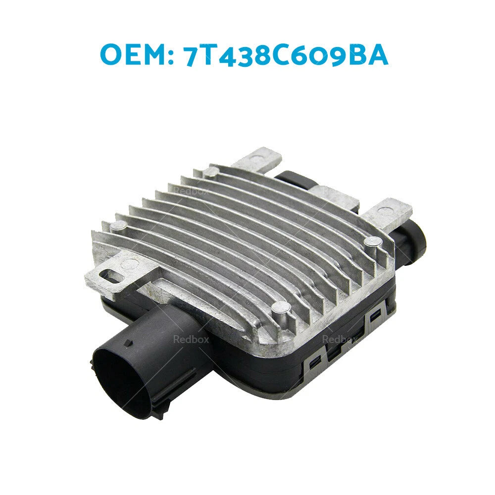 Cooling Fan Radiator Control Module for Land Rover Volvo (7T438C609BA)