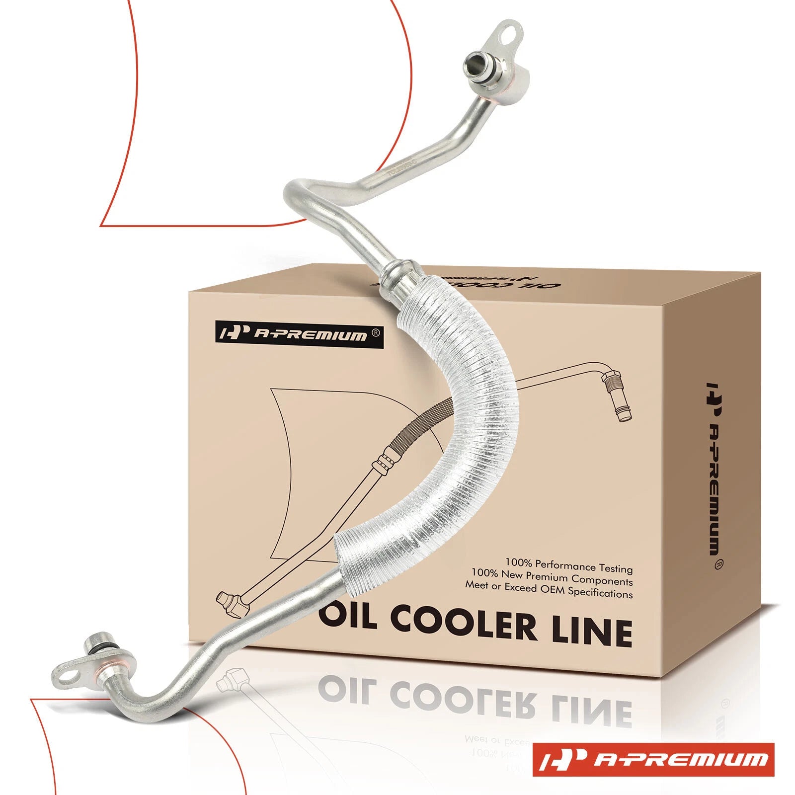 Turbocharger Oil Feed Supply Line for BMW 330i 530i xDrive (2017–2019)