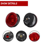 2X Red Lens Rear Trunk Tail Brake Lights for Lexus IS300 (2001–2005)
