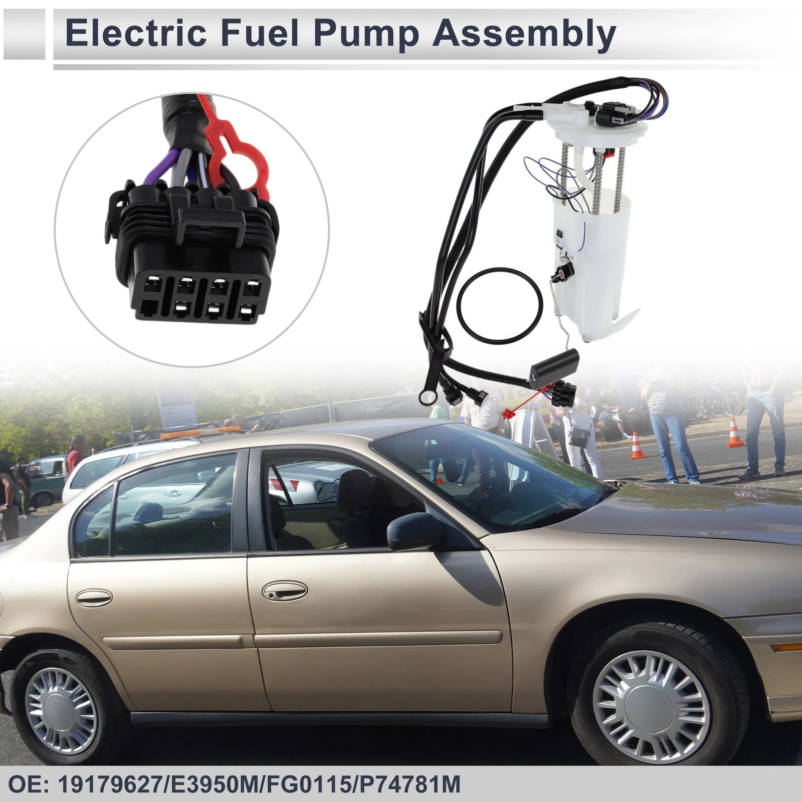 Fuel Pump Assembly for Chevy Cavalier Malibu (1998–2000) No. 19179627