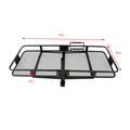 Hitch Mount Cargo Rack Carrier Bag for Tow Hitch (40 Cu.Ft., 500lbs)