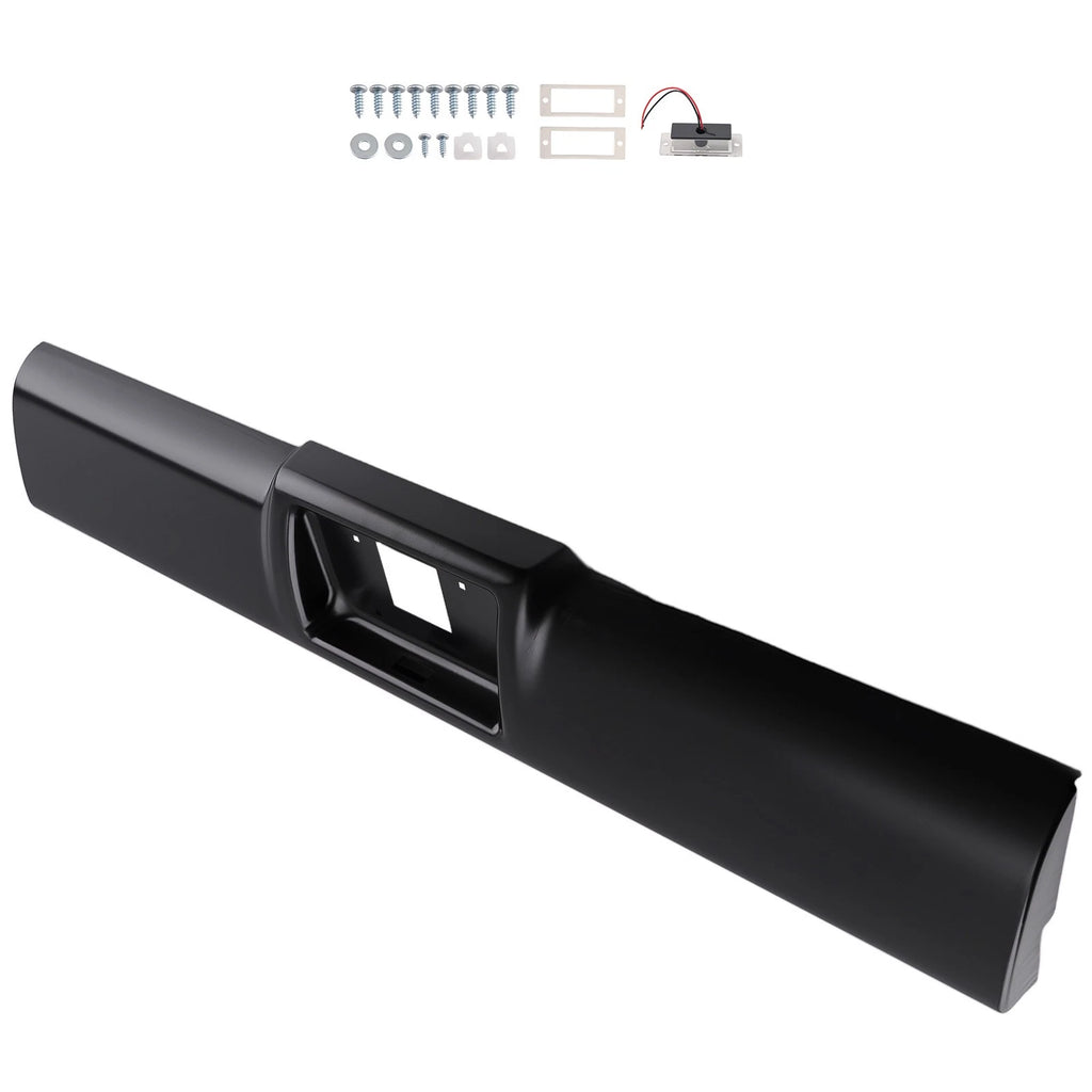 Rear Bumper Roll Pan for Chevrolet C1500 Scottsdale (1988–1990) Steel
