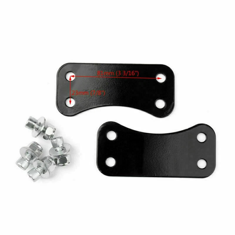 Steel Front Fender Lift Brackets for Harley Touring FLHT (2014–2017)