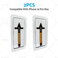 2X Tempered Glass Screen Protector for iPhone 14 Pro Max Plus